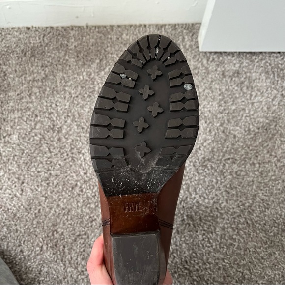 Frye Chelsea Tate Boot, Brown 7.5 - Picture 9 of 12